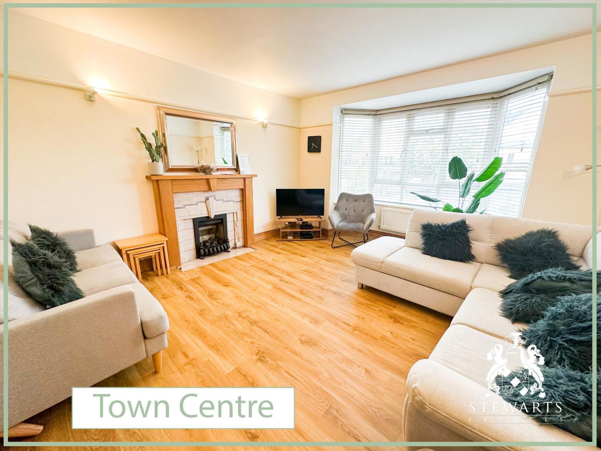 Town Centre Apartment Sleeps 9 Bournemouth Eksteriør bilde